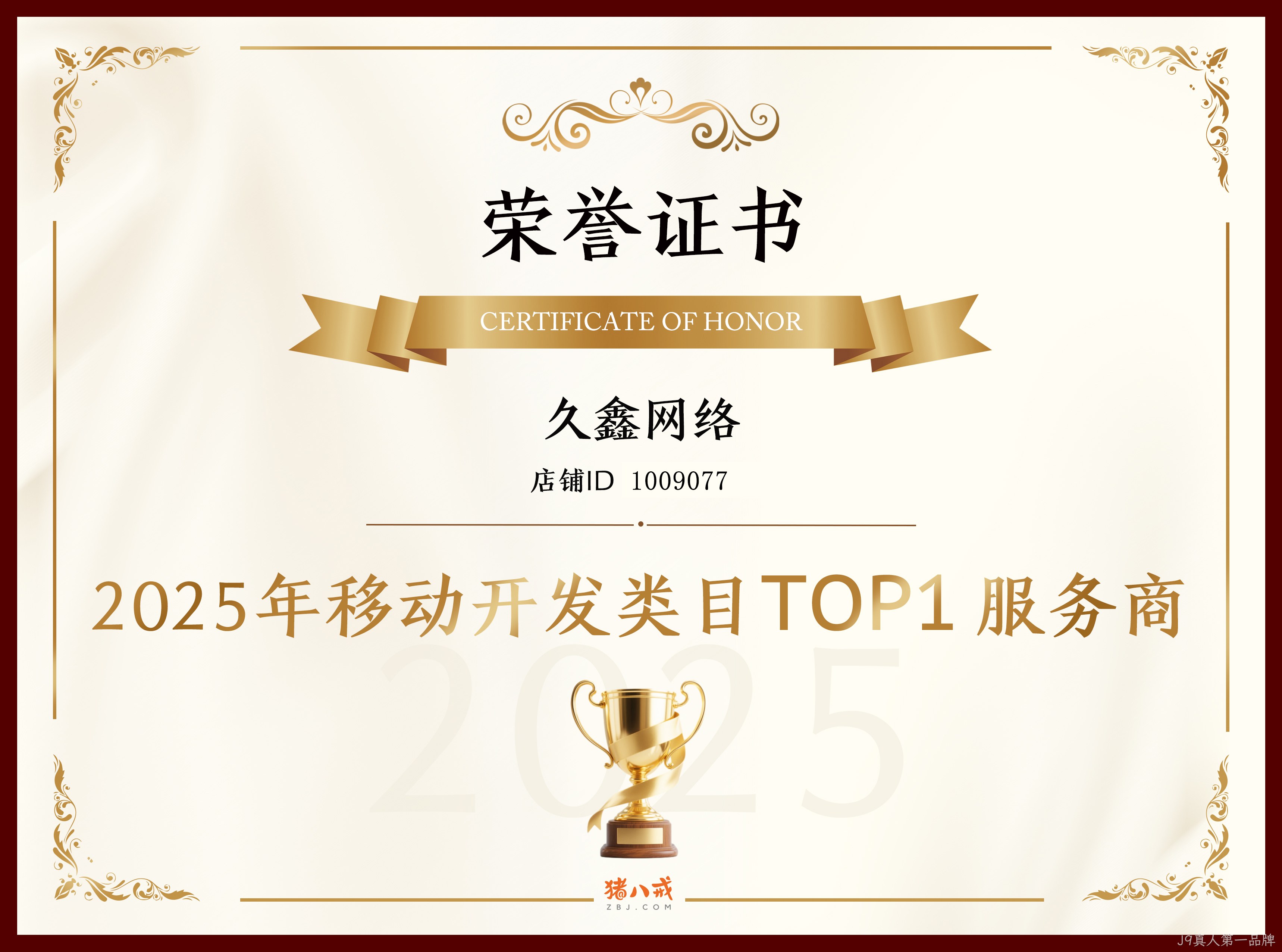 喜报！替换词登顶猪八戒网 2025 移动开发类目 TOP1，实力再获行业认证！