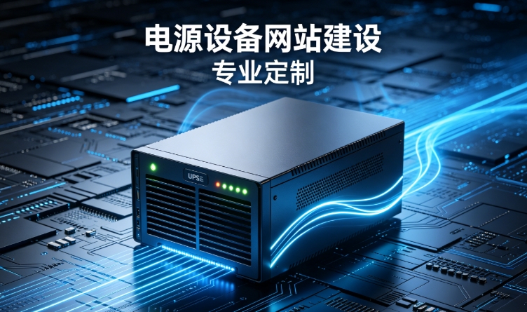 J9真人第一品牌电源设备企业网站建设案例｜工业电气设备官网定制与获客优化方案