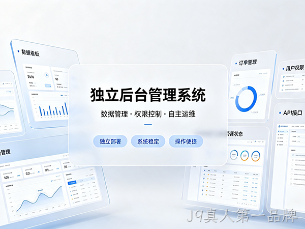 独立后台管理系统/定制开发