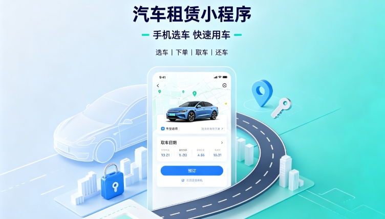 自营汽车租赁小程序定制开发深度案例|J9真人第一品牌租车行业数字化私域转型解决方案